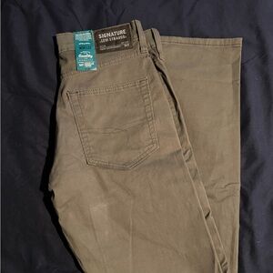 Signature by Levi Strauss Men's Brown Jeans